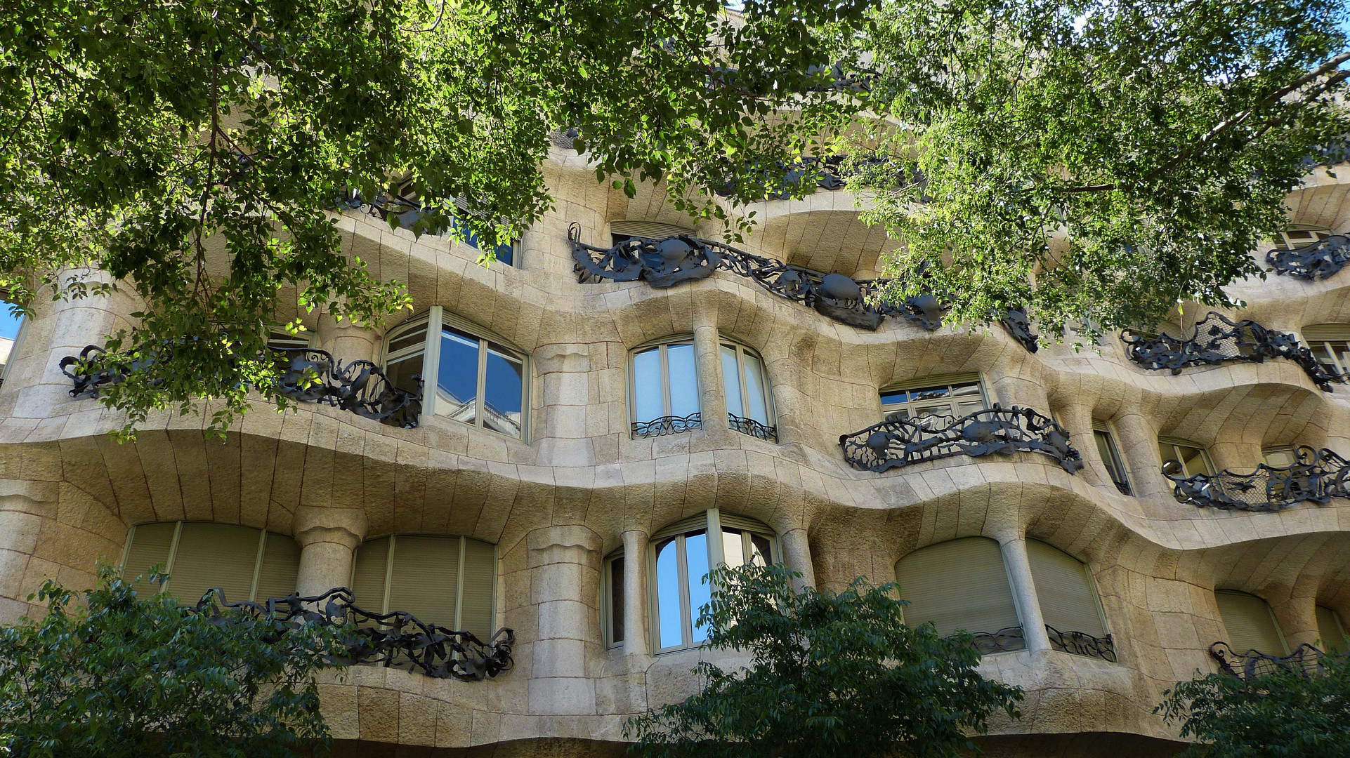 Immeuble de Gaudi à Barcelone