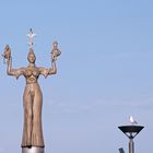 "Imperia" - Statue und "Möwen" - Statue ;-)...