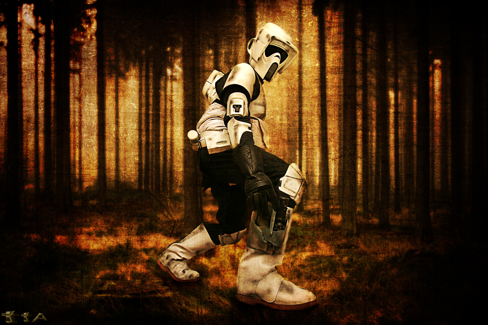 ... imperial scout trooper ...