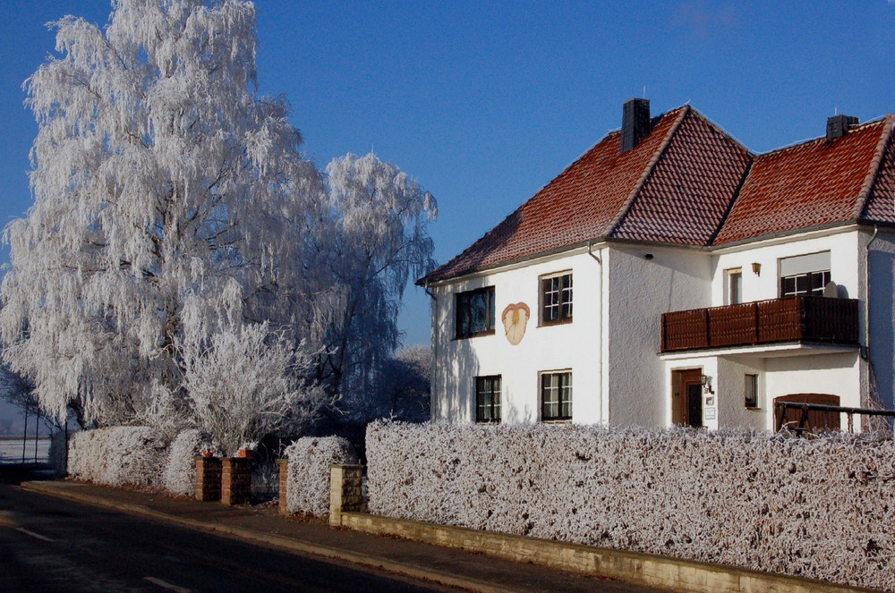 imposant mit blau