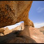 imposanter rock arch