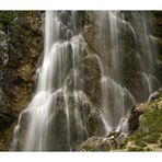 Imposanter Wasserfall von Maurach am Weg auf die Dalfaz Alm