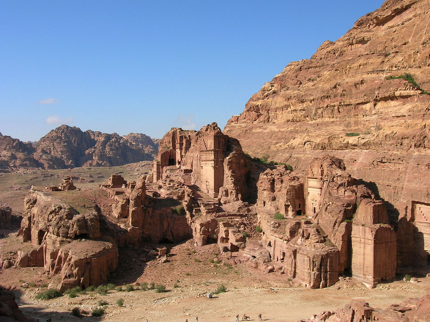 imposing tombs Petra