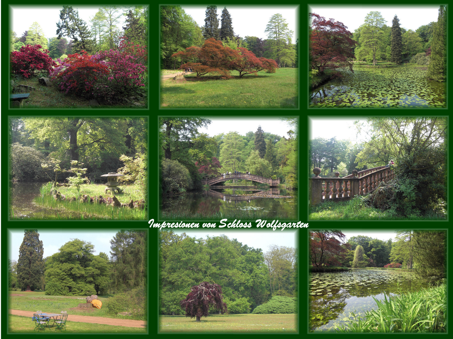 Impresionen von Schloss Wolfsgarten