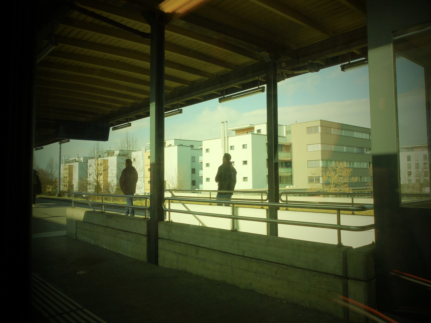 impression am bahnhof baar