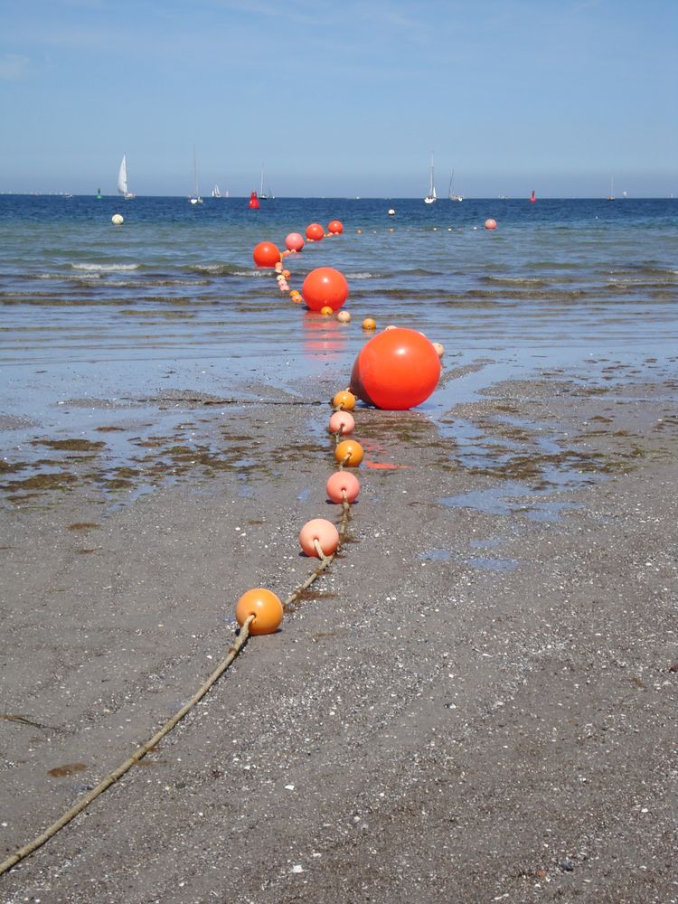 Impression am Strand von Travemünde (Ostsee)