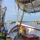 Impression aus dem Greetsieler Hafen