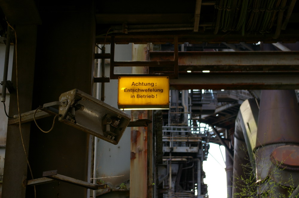 Impression aus dem Landschaftspark Duisburg-Nord