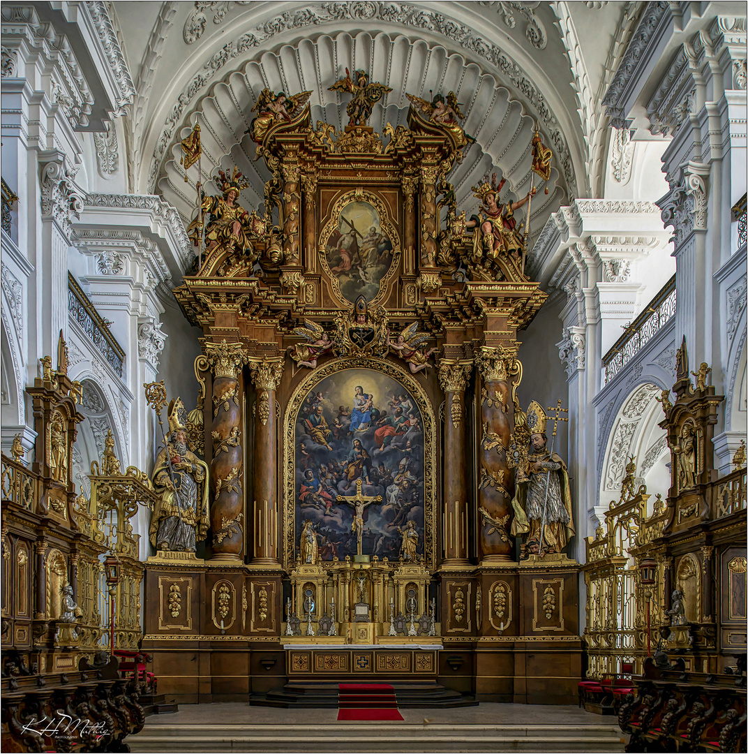 *** Impression aus der Pfarrkirche St. Peter und Paul in Obermarchtal ***