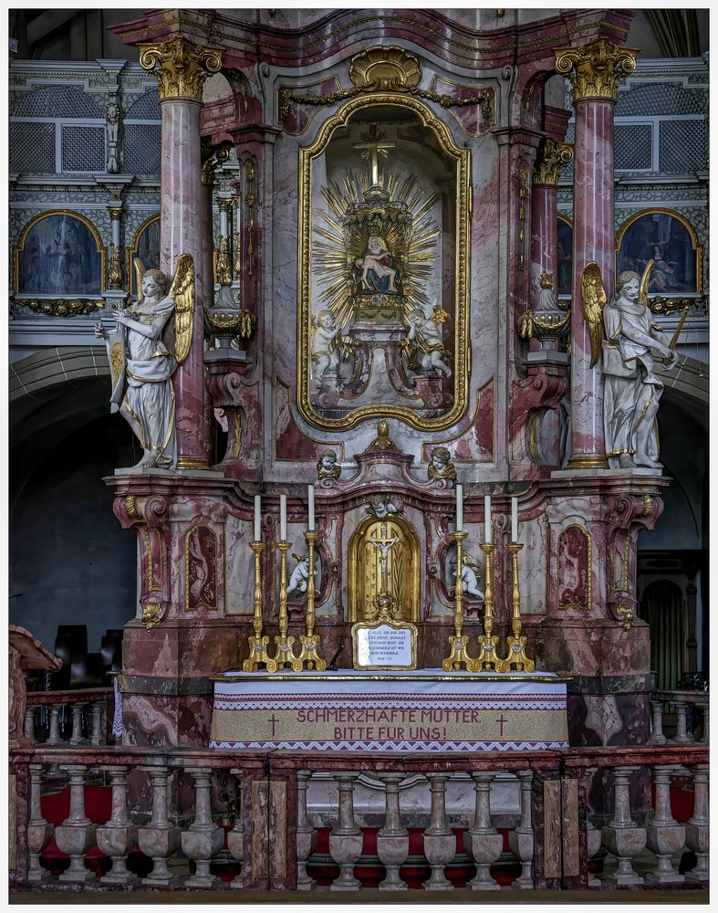 *** Impression aus der Wallfahrtskirche Maria im Sand in Dettelbach ***