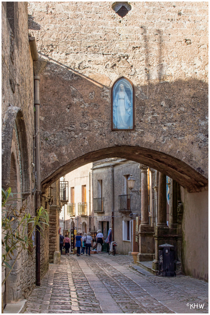 Impression aus Erice (Sizilien)