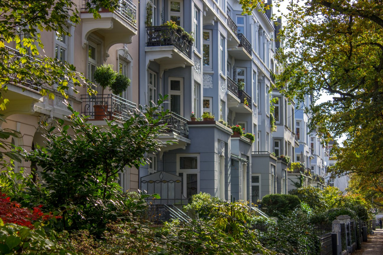 Impression aus Hamburg Winterhude Foto & Bild | architektur