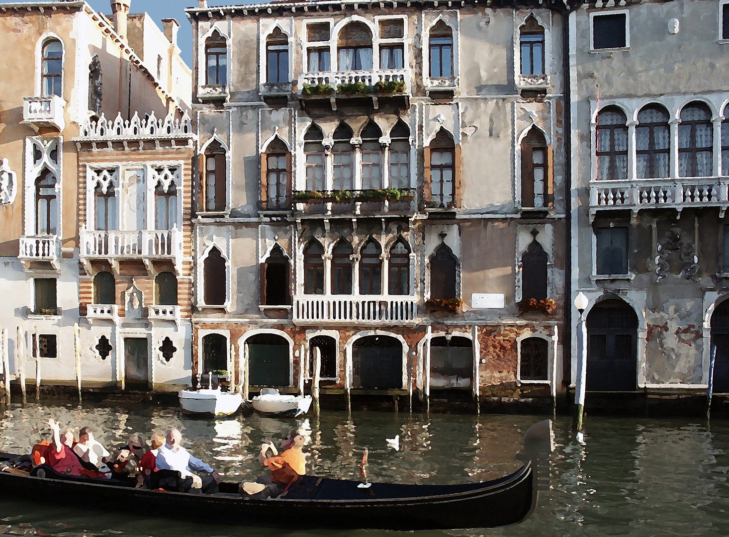 Impression aus Venedig (Canale Grande)