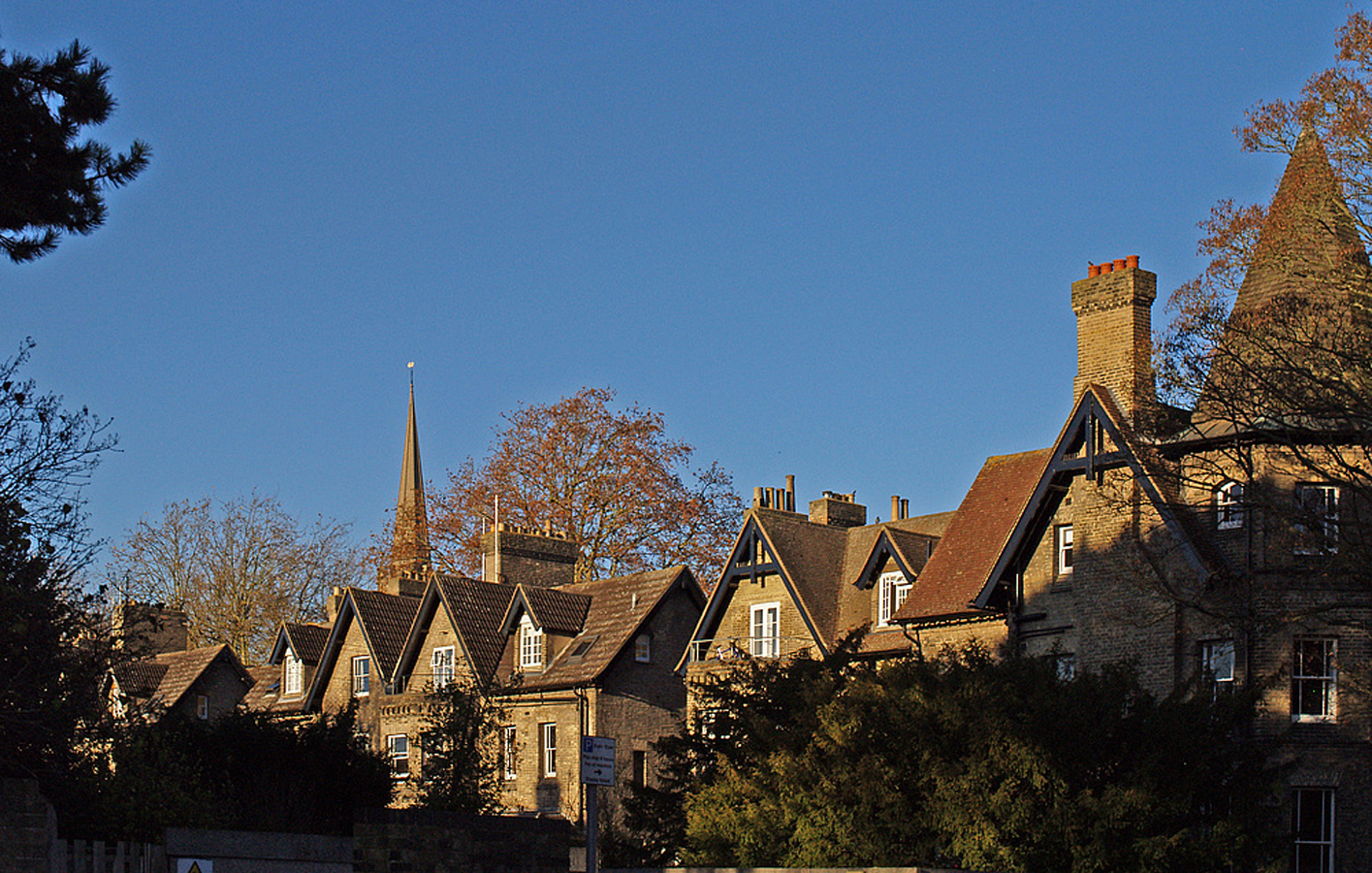 Impression de Cambridge  --  Vue à Gresham Road