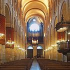 Impression de la nef et du grand orgue