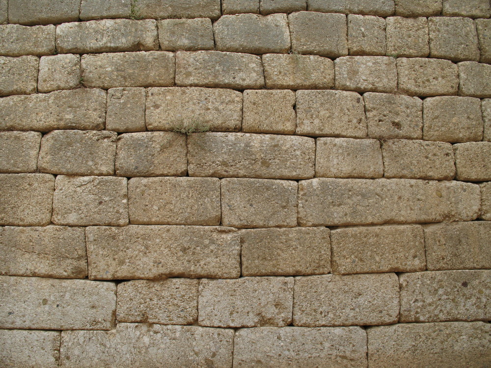 Impression einer Mauer