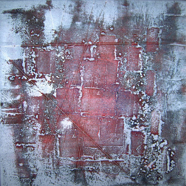 "Impression in rot"