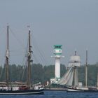 Impression Kieler Förde mit Leuchtturm Friedrichsort