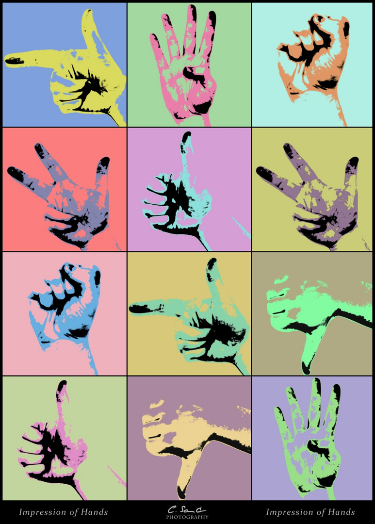 Impression of Hands