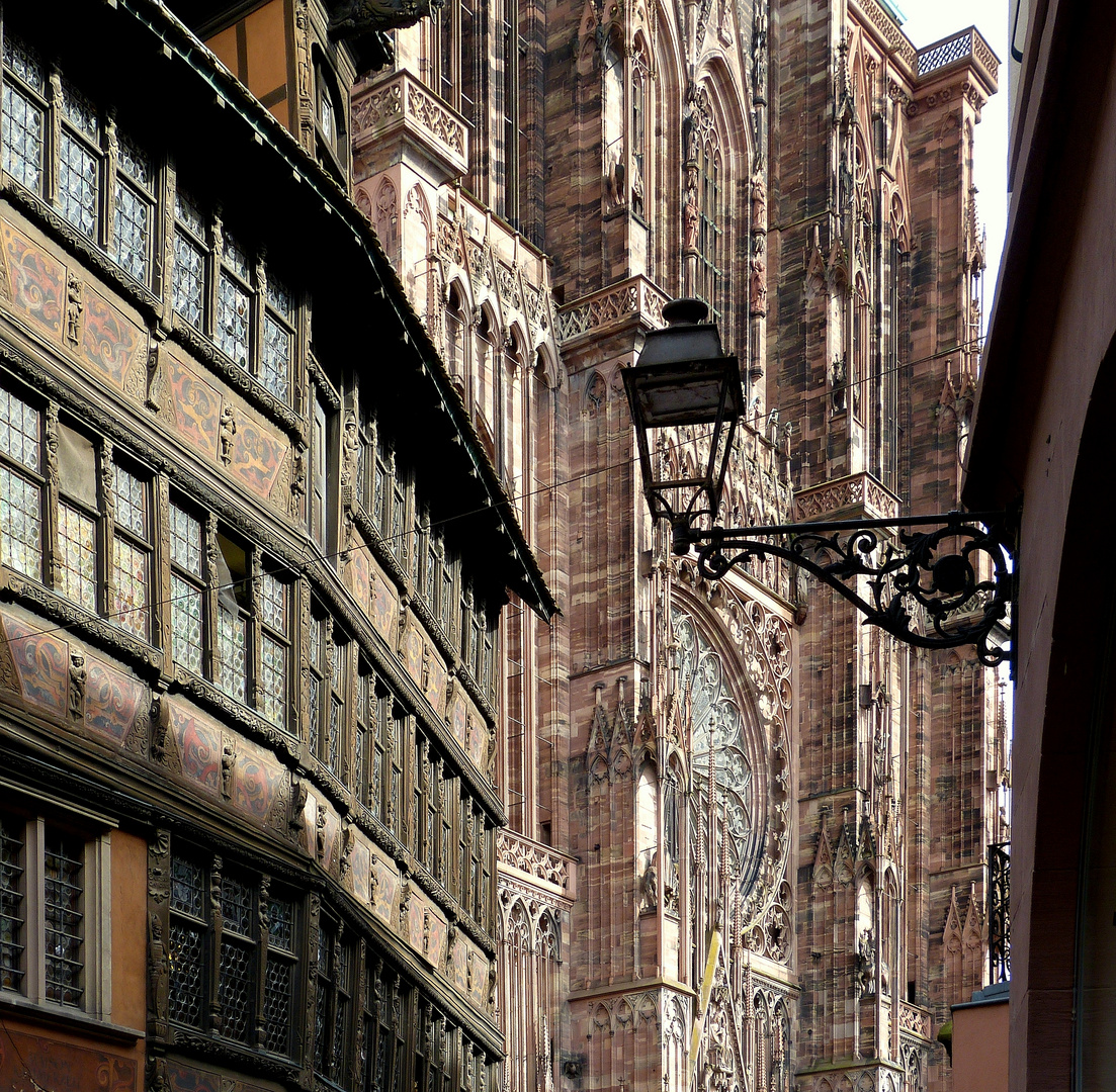 Impression vom Straßburger Münster und dem Maison Kammerzell