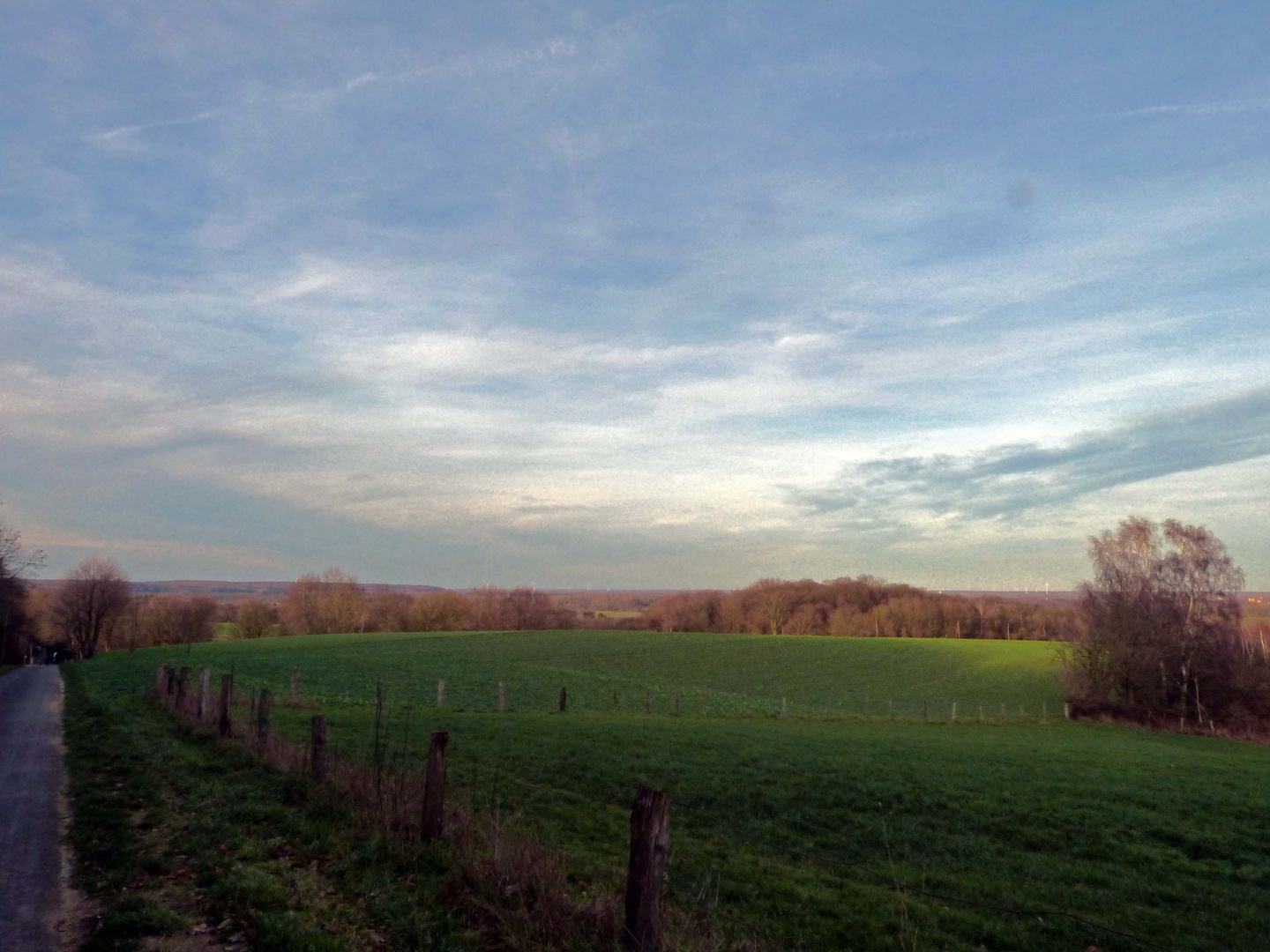 Impression von der niederrheinischen Landschaft