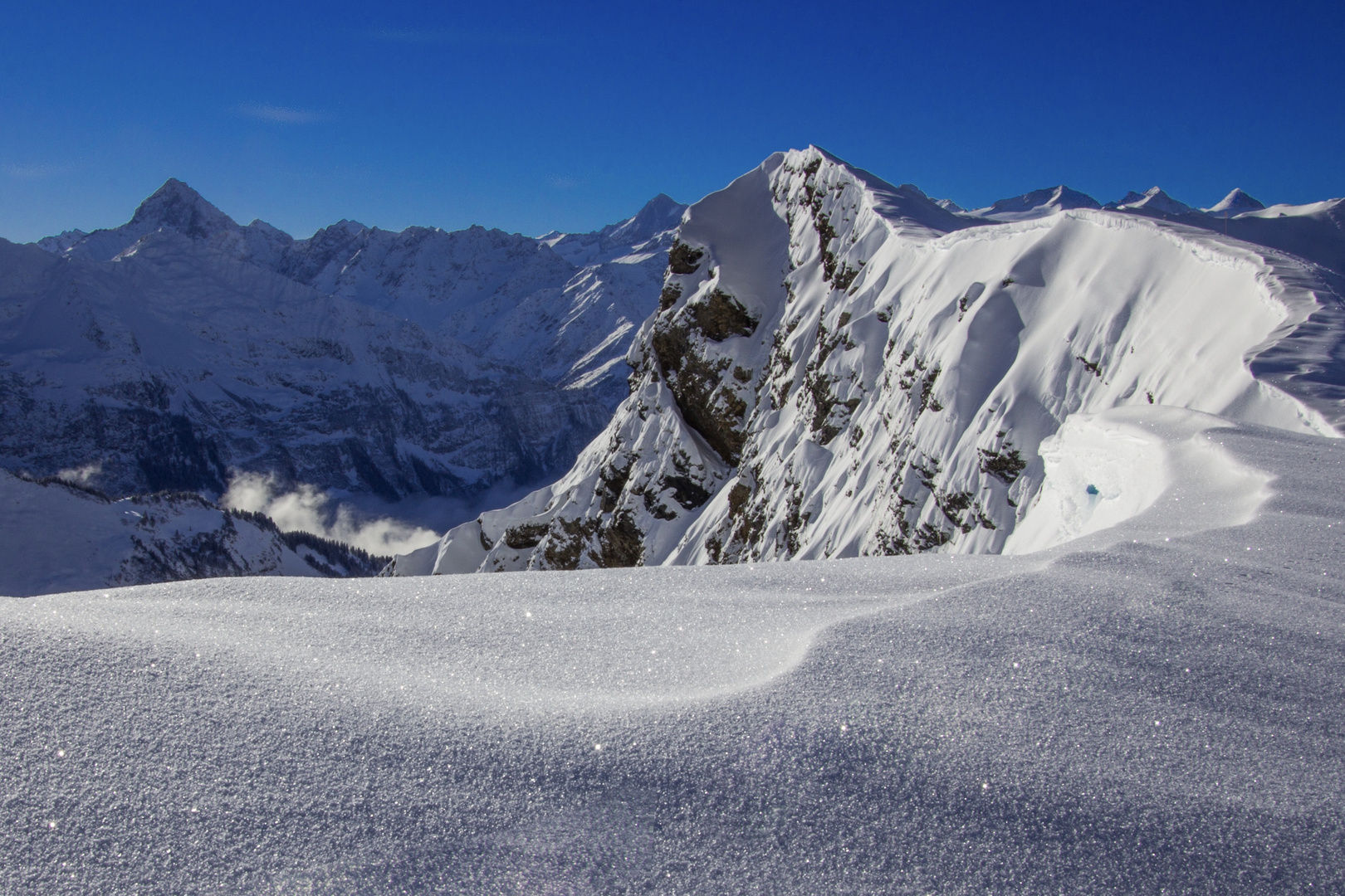 Impression von meiner Foto-Schneeschuhtour