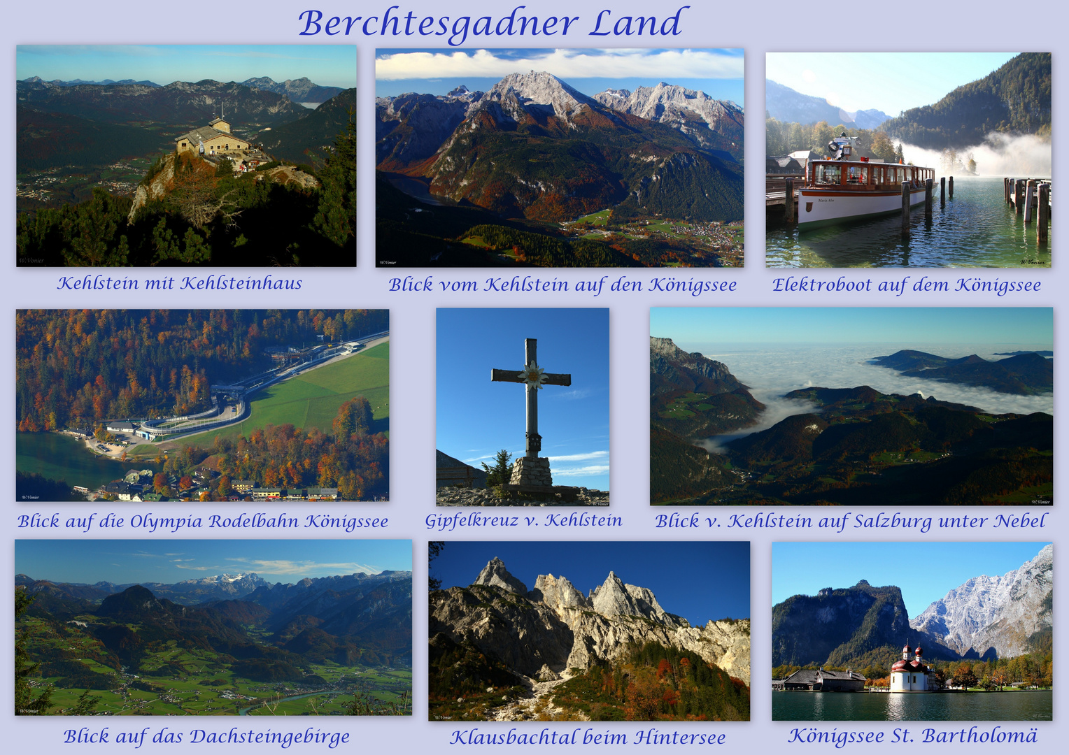 Impressionen aus dem Berchtesgadner Land