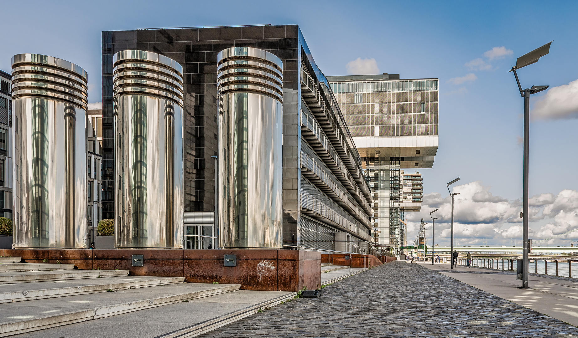 Impressionen aus dem Rheinauhafen in Köln