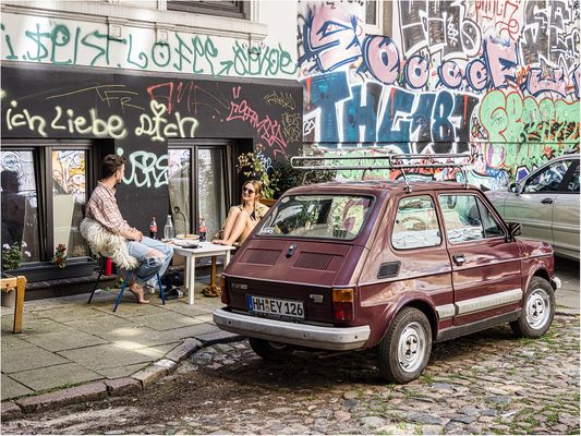 Impressionen aus dem Schanzenviertel in Hamburg