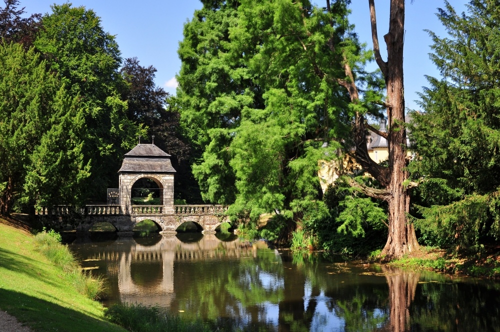 Impressionen aus dem Schlossgarten von Schloss Dyck....... 1