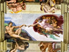 Impressionen aus dem Vatikanmuseum und der Sixtinischen Kapelle 2: Adam und Gott