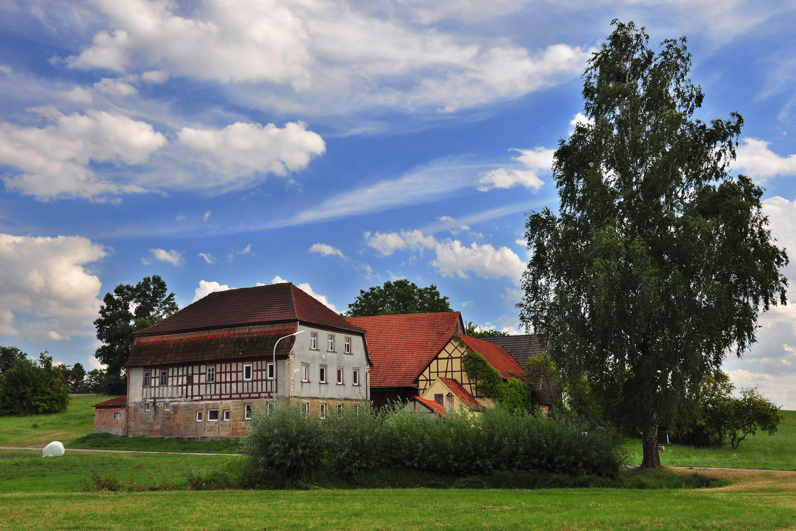 Impressionen aus den Hassbergen (Bauernäuser II)