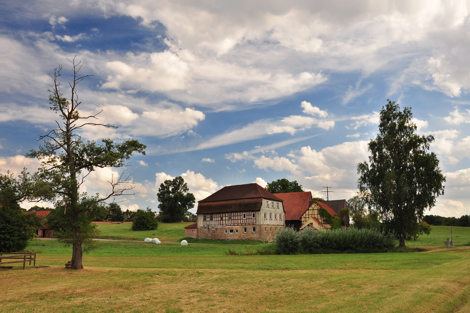 Impressionen aus den Hassbergen I (Bauernäuser)