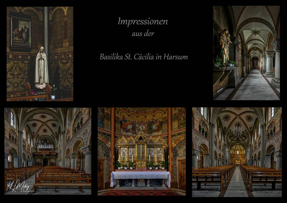 *** Impressionen aus der Basilika St. Cäcilia in Hildesheim/Harsum ***