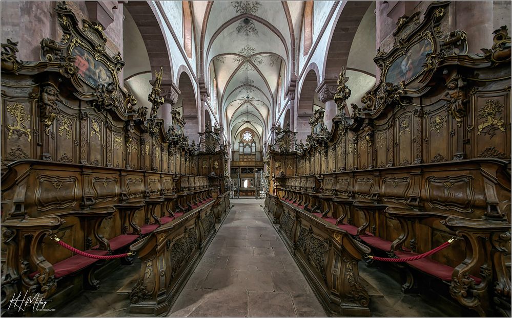 *** Impressionen aus der Klosterkirche  Bronnbach in Wertheim *** 