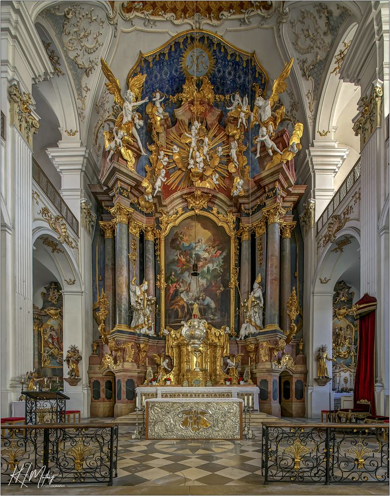 *** Impressionen aus der Klosterkirche  Maria Himmelfahrt in Dietramszell ***