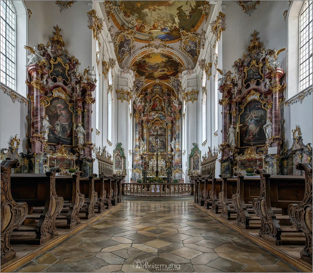 *** Impressionen aus der Klosterkirche Mariä Himmelfahrt in Roggenburg ***