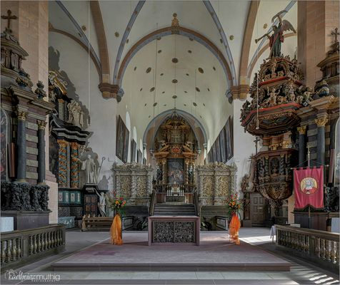 *** Impressionen aus der Klosterkirche St. Hadrian und Dionysius in Lamspringe ***