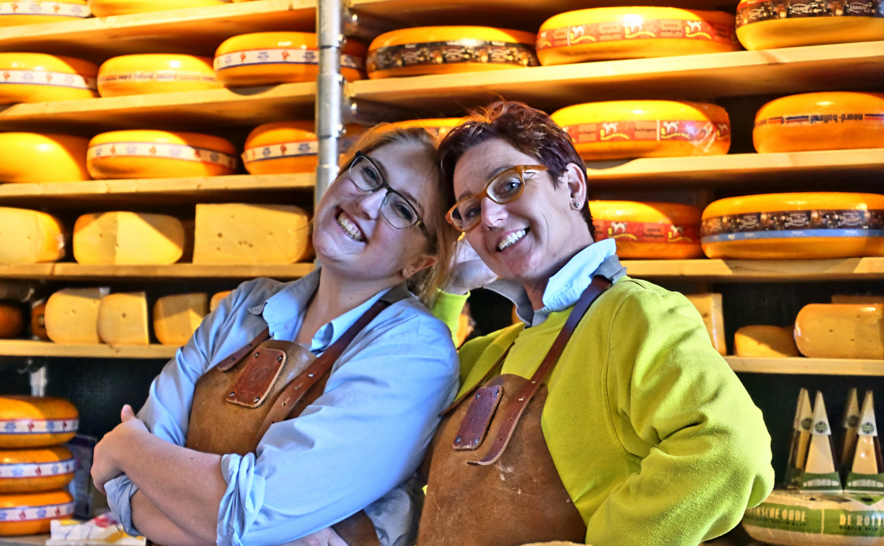 Impressionen aus der Markthalle in Rotterdam - "Frau Antje und Frau Meisje"