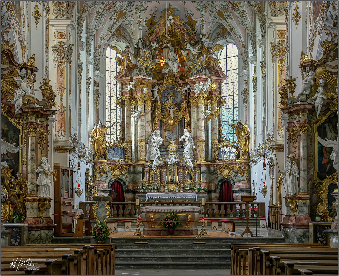 *** Impressionen aus der Pfarrkirche Maria Geburt in Rottenbuch ***