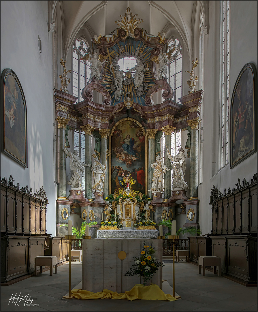 *** Impressionen aus der Pfarrkirche  St. Bartholomäus und St. Georg in Volkach ***