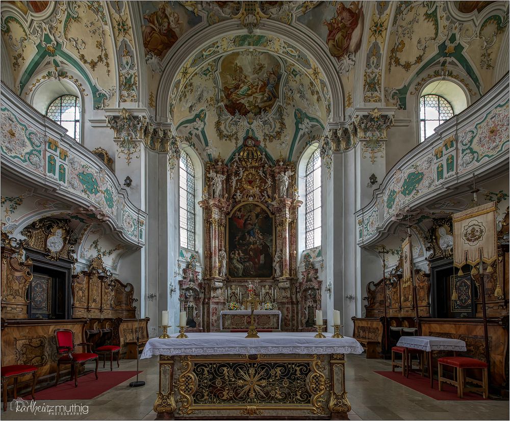 *** Impressionen aus der Pfarrkirche St. Katharina in Wolfegg ***