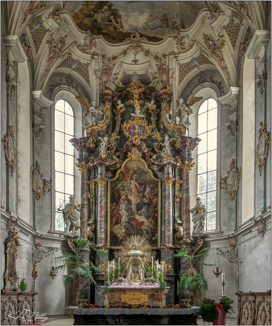 *** Impressionen aus der Pfarrkirche St. Martin in Mönchsdeggingen ***