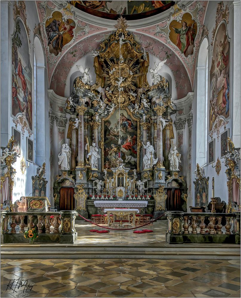 *** Impressionen aus der Pfarrkirche St. Peter und Paul in Oberammergau ***