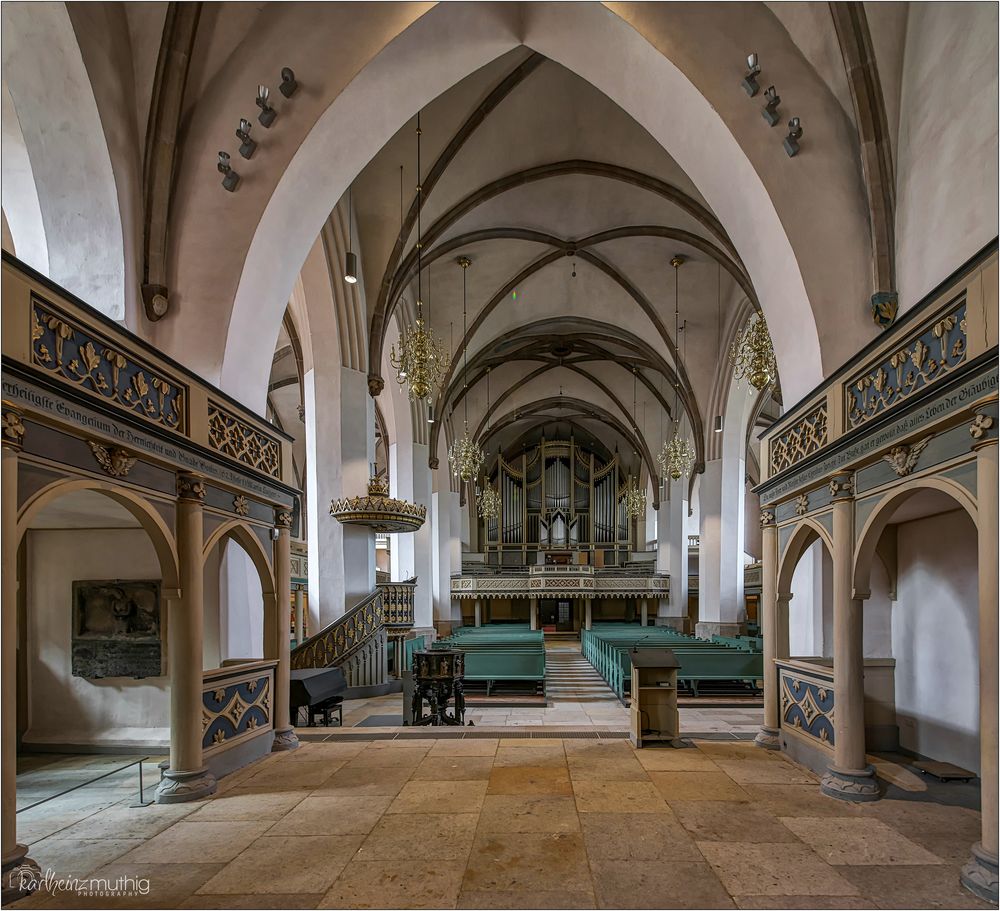 *** Impressionen aus der Stadtkirche St. Marien in der Lutherstadt Wittenberg ***