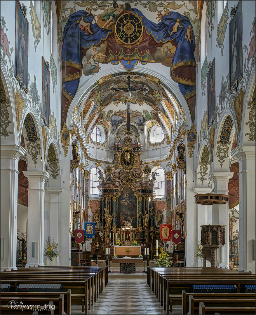 *** Impressionen aus der Stadtpfarrkirche St. Martinus und Maria in Biberach an der Riß***