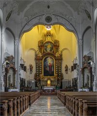 *** Impressionen aus der Stadtpfarrkirche St. Peter und Paul in Lindenberg im Allgäu ***