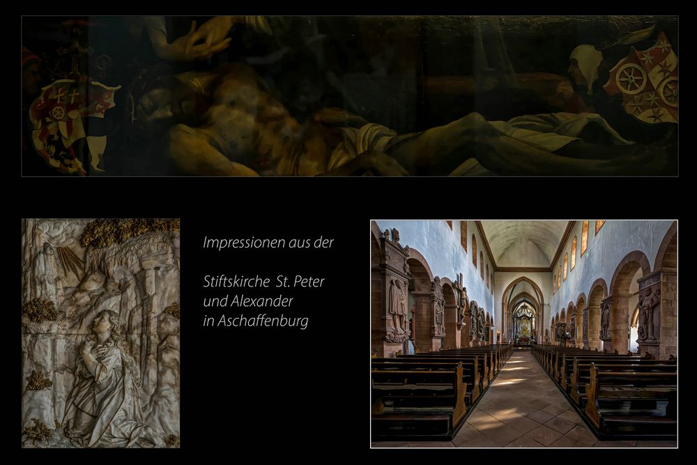 *** Impressionen aus der Stiftskirche St. Peter u Alexander in Aschaffenburg ***