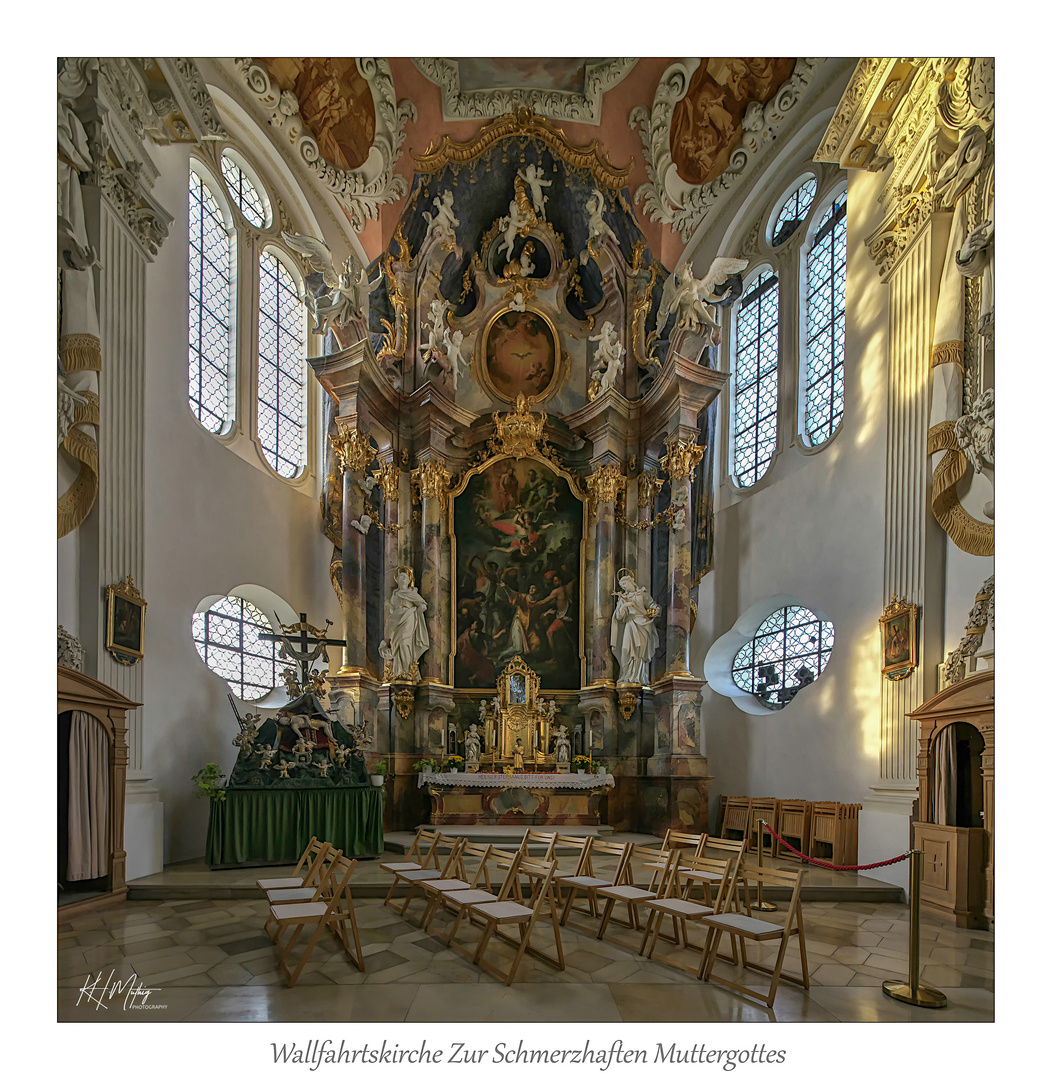 *** Impressionen aus der Wallfahrtskirche Zur Schmerzhaften Muttergottes in Vilgertshofen ***