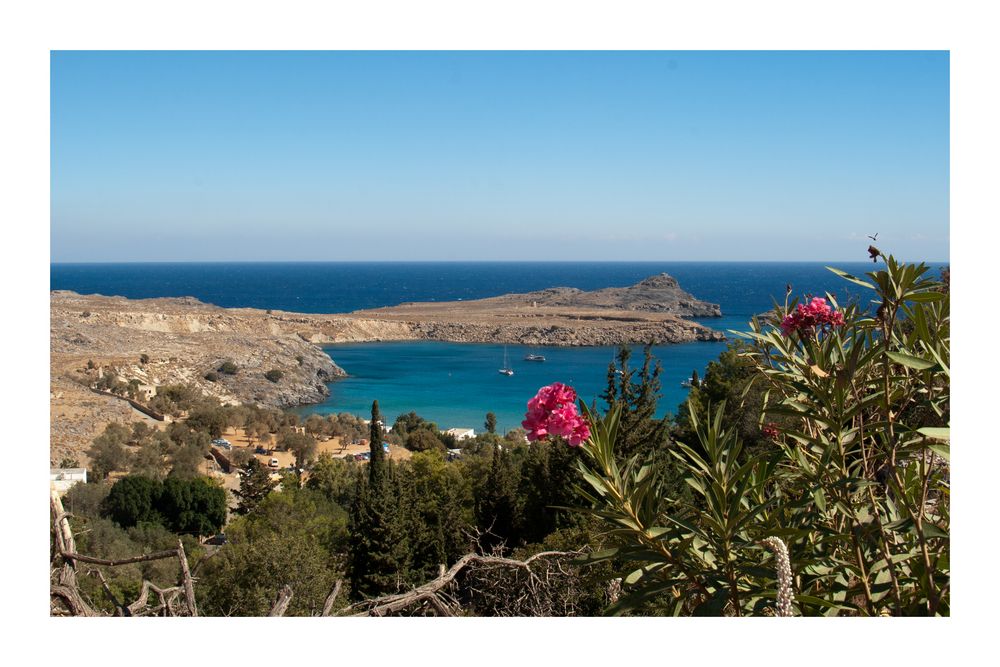 Impressionen aus Rhodos - Bucht von Lindos